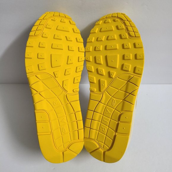 NEW Nike Womens Air Max 1 Premium Head To Head Shoes FJ5479-410 Size 9 Yellow - Picture 6 of 7
